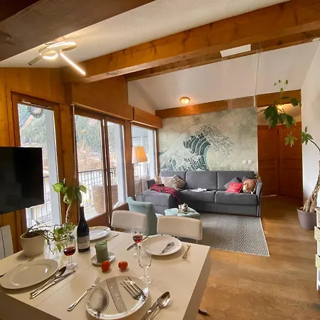 Chamonix Central Ski & Panoramic View - Happy Rentals Exterior photo