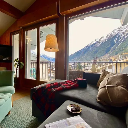 Chamonix Central Ski & Panoramic View - Happy Rentals Exterior photo